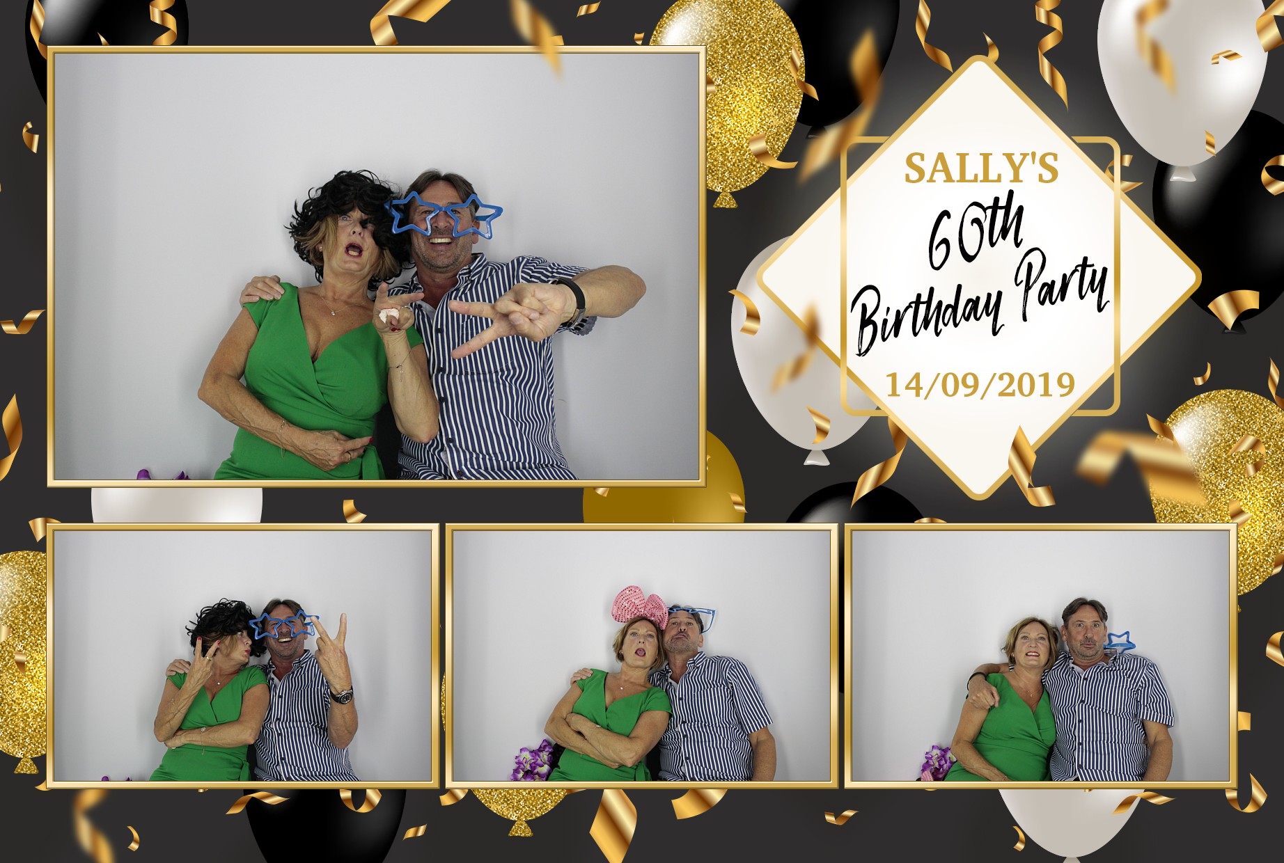 Sally's 60th Birthday Party | View more photos from the event at gallery.myphotoboothexperience.co.uk/u/MyPhotoBoothExperienceLtd/Sallys-60th-Birthday-Party